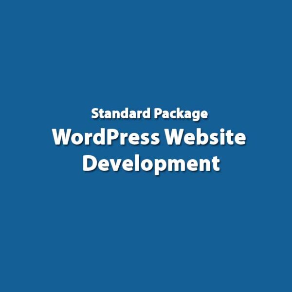 Standard Package – WordPress Website Development
